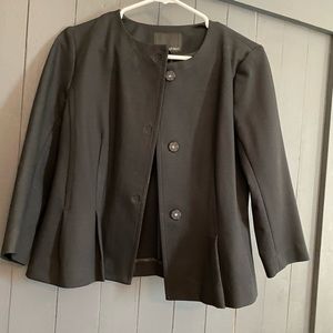 Black fitted jacket